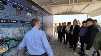 بازدید کلیدی از پروژه استراتژیک جلفا-کلاله؛ گام بلند ایران در توسعه کریدورهای بین‌المللی