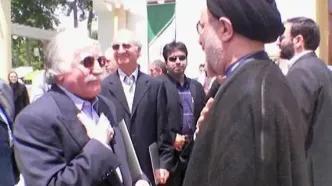خاطره ابطحی از دیدار محمد خاتمی و استاد فرشچیان