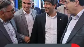 بازدید مدیرعامل گروه فولاد مبارکه از نمایشگاه سومین رویداد جامع معدن و صنایع معدنی