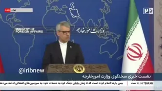 سخنگوی وزارت خارجه: نگران تبعات فعال شدن مکانیسم ماشه هستیم