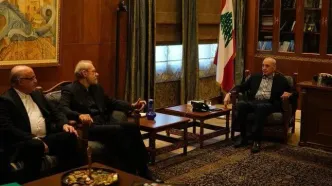 لاریجانی با رئیس مجلس لبنان دیدار کرد