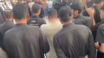 تجمع مردم بصره عراق در اعتراض به شوری آب