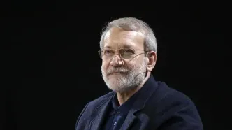 پیام لاریجانی از بیروت به زبان عربی