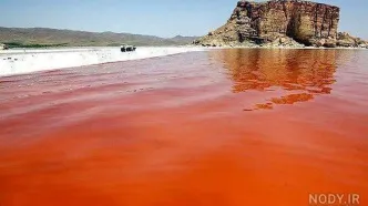 دریاچه ارومیه در مرداد آتشین یخ بست!