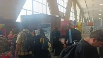 خدمات پلیس آبادان به زائران اربعین حسینی در مرز شلمچه
