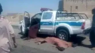 حملۀ تروریستی به مأموران پلیس در ایرانشهر
