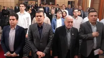 گزارش تصویری از تجلیل مدال آوران المپیادهای جهانی