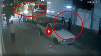 لحظه حمله اراذل و اوباش به 3 نوجوان در شهرری
