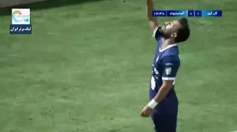 اولین گل لیگ برتر سوپرگل شد!