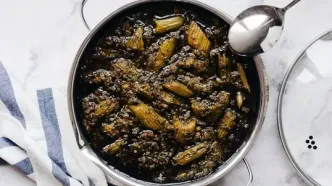 طرز تهیه خورش کرفس مجلسی و جاافتاده