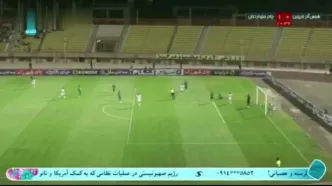گل دوم چادرملو به شمس‌آذر توسط خدادادی