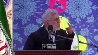 سردار قاآنی: رئیس جمهور آمریکا شخصا از میدان جنگ یمن اعلام فرار کرد + فیلم