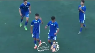 لحظه‌ شگفت‌انگیز دو قلوهای استقلال