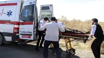واژگونی مرگبار مینی‌بوس در پارس‌آباد