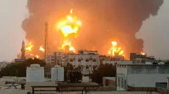 نظارت نتانیاهو و وزیر جنگ اسرائیل بر عملیات علیه یمن از یک پناهگاه