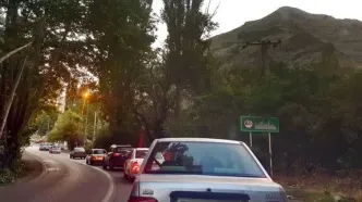 جاده چالوس یکطرفه شد