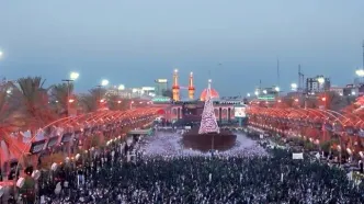 عزاداری دستهٔ معروف «بنی عامر» در بین الحرمین/ ویدئو