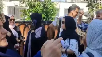 تجمع فرهنگیان بازنشسته معترض مقابل سازمان برنامه و بودجه+جزییات