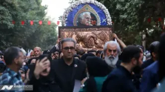 تشییع پیکر مرحوم «استاد محمود فرشچیان»