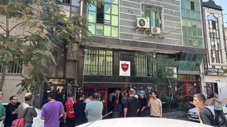 شعار هواداران پرسپولیس علیه درویش