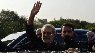 لبنانی‌ها با برنج از لاریجانی استقبال کردند/ ویدئو