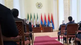 امضای بیانیه مشترک و ۱۰ سند همکاری میان ایران و ارمنستان