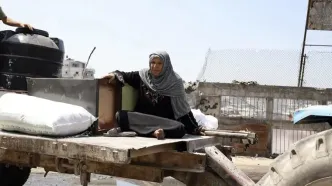 تصاویر؛ فرار ساکنان غزه همزمان با موج جدید حملات اسرائیل