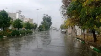 بارش باران در این استان‌ها شروع شد