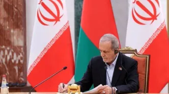 پزشکیان: ایران برای گسترش روابط با بلاروس هیچ محدودیتی قائل نیست