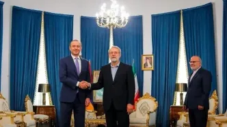 دیدار دبیر شورای امنیت ارمنستان با لاریجانی