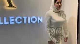 اولین مانکن زن زنده ایران در بازار تهران! +فیلم