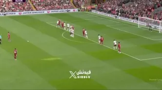 سوبوسلای قفل دروازه آرسنال را شکست!/ گلی فوق العاده دیدنی