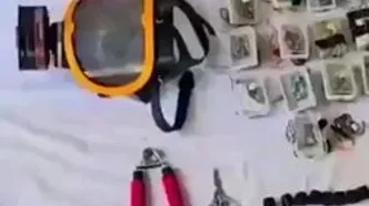 فیلم کارگاه بمب سازی جیش العدل در ایرانشهر