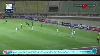 ویدیو: گل دوم چادرملو به شمس آذر توسط علی خدادادی