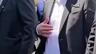 بابک زنجانی در بین مردم با تاکسی جدید