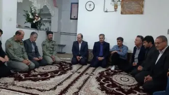 دیدار معاون محیط زیست طبیعی با خانواده‌های درگذشتگان آتش سوزی آبیدر سنندج