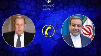 گفتگوی تلفنی وزرای خارجه ایران و روسیه