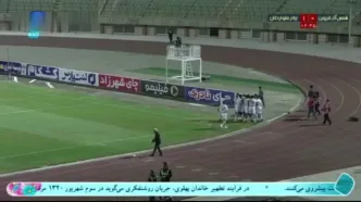 گل اول چادرملو به شمس‌آذر توسط دهقان + ویدئو