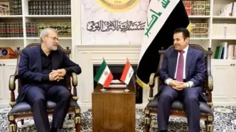 گفتگوهای امنیتی الاعرجی با لاریجانی در بغداد