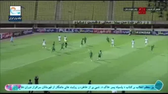 ویدیو: گل اول شمس‌آذر به چادرملو توسط مهدی ممی‌زاده