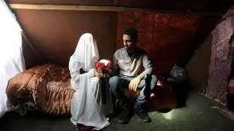 شهادت عروس و داماد فلسطینی در حمله اسرائیل