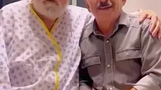 اکبر عبدی بعد از سکته مغزی: دعا کنید!