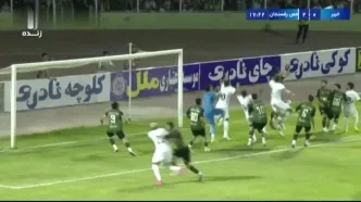 گل به خودی عجیب پورحمیدی، گل دوم مس رفسنجان + ویدئو