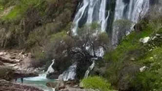 فیلم طبیعت فوق‌العاده آبشار شوی در مرز لرستان و خوزستان
