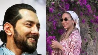 استایل شیک و جذاب مینا مختاری، همسر بهرام رادان!