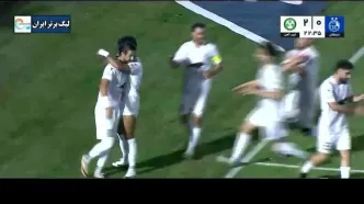 ویدیو: گل دوم ذوب آهن به استقلال توسط میرحسین جدی