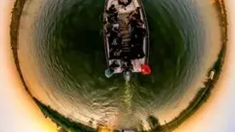 تصاویر؛ جابه‌جایی زائران اربعین حسینی با قایق