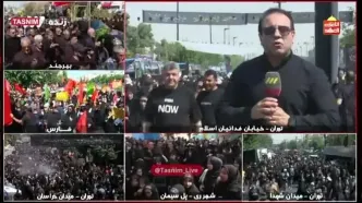 قدم‌های عاشقی جاماندگان اربعین در تهران