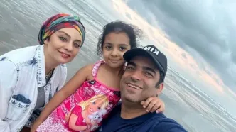 لحظه عاشقانه منوچهر هادی و دخترش سوفیا: تصویری دلنشین از یک پدر و دختر!