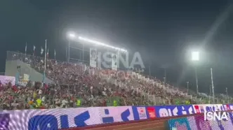 فتنه درویش در سکوهای پرسپولیس